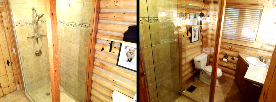 Shower and Bathroom